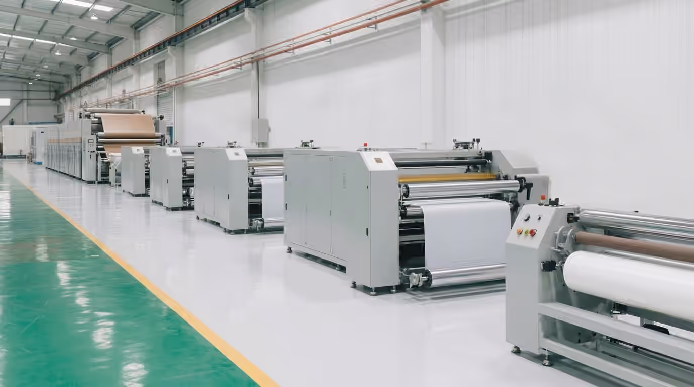 Real-photo-of-solvent-free-leather-production-process